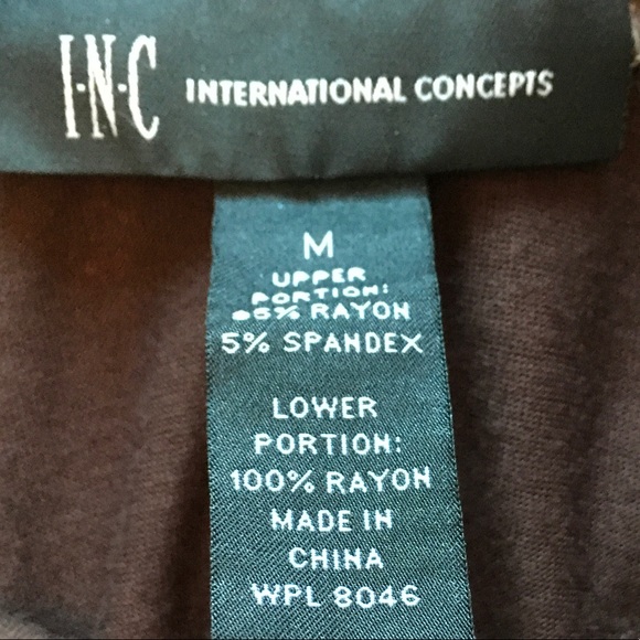 INC. TIE DYED STRAPLESS DRESS SIZE M - Picture 4 of 4